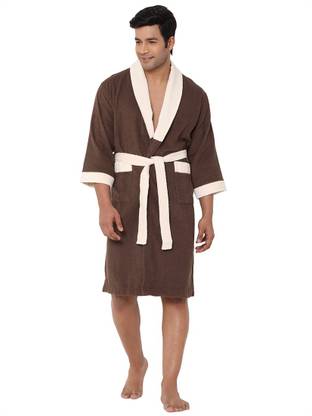 SPACES Brown Medium Bath Robe
