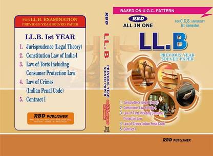 LLB CCSU 1 SEMESTER SOLVED QUESTION PAPERS  - SOLVED PAPER FROM 2012 TO 2021