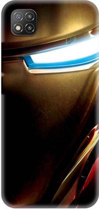 NDCOM Back Cover for POCO C3 Avengers Iron Man Printed