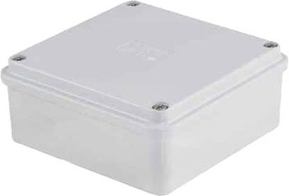 CP PLUS PVC Square Junction Box For CCTV Cameras IP66 (04 Nos Combo) Security Camera