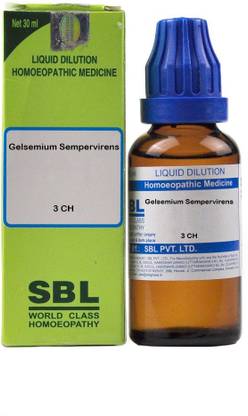 SBL Gelsemium Sempervirens 3 CH Dilution