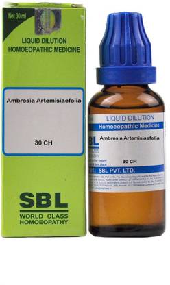 SBL Ambrosia Artemisiaefolia 30 CH Dilution