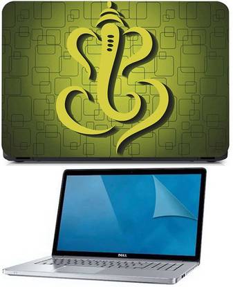 Splendid SKIN 2 IN 1 LAPTOP PRINTED SKIN PACK WITH SCREEN GUARD, FOR [15.6 ] INCH ALL LAPTOPS__M1122 Combo Set