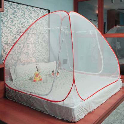 Flipkart SmartBuy Polyester Adults Washable Foldable Double Bed Mosquito Net