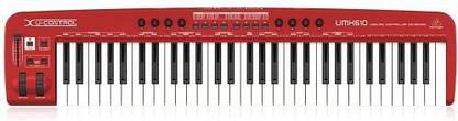 Behringer 61-Key USB/MIDI Controller U-Control Keyboard with USB/Audio Interface Digital Arranger Keyboard