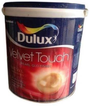 Dulux Velvet Touch Pearl Glow Finish Paint 4 ltr. Singal Red Red Enamel Wall Paint