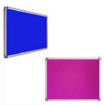 Naygt Pinup Boards Notice Premium Material Soft Foam Pinup Pin-up Board/Soft Board/Bulletin Board/Pin-up Display Board for Home, Office and School boards Pinup boards Pink,Royal Blue 2*3ft Notice Board Bulletin Board