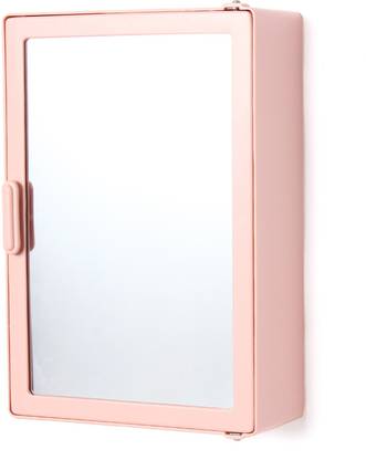 Zahab Bathroom Cabinet set of 2 Plastic Wall Shelf  (Number of Shelves – 4, Pink)