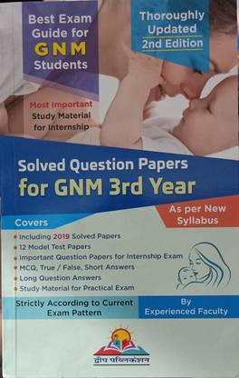 Solved Question Papers For GNM 3rd Year