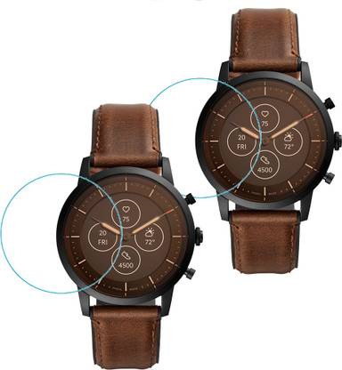 EDOMPLUS Screen Guard for Fossil FTW7008 Hybrid Smartwatch