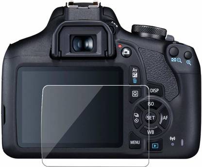 KACA Edge To Edge Tempered Glass for Canon EOS 700D 18MP DSLR Camera with 9H Hardness and Scratch Resistant (PCK-1)