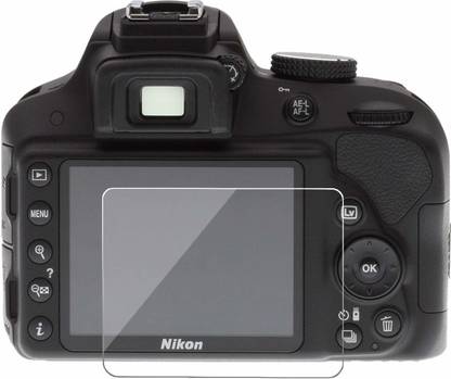 Accessories Solutions Edge To Edge Tempered Glass for Nikon D5200 24.1MP DSLR Camera (Pack of 2)