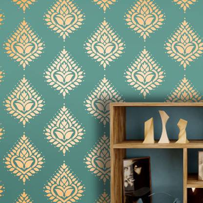 Decorze Reusable wall painting Stencil DMWS_81 Reusable wall painting Stencil Stencil