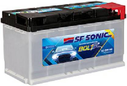 SF SONIC BOLTZ FBZ0-BZ-DIN100 100 Ah Battery for Car