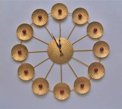 PROPS STUDIO Bouwl Metal Wall Clock 50x50x7 cm