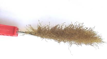 Inditrust Heavy Duty 1p Wire Brush for Rust removing Handle Scratch Brush