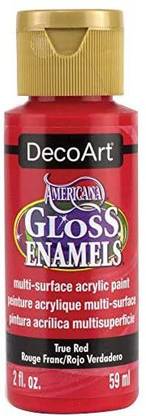 DecoArt Americana Gloss Enamel Paint, 2-Ounce, True (DAG129-30)