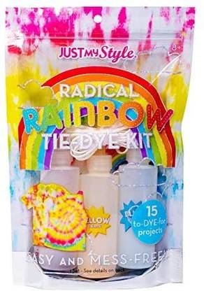 Horizon Group Usa Just My Style Radical Rainbow Tie-Dye Kit by , Create 15 DIY Tie Dye Projects. Kit Includes Gloves, Color Mixing Bottles,