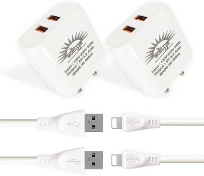 ADITYA 16 W 3.4 A Multi-pin Wall Charger for Mobile with Detachable Cable