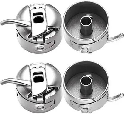 UNIQUE RETAIL Premium Sewing Machine Bobbin Case (Pack of 2)| For Home/Shop Singer/Usha/Sapna/Merit/Brother/Rajesh Sewing Machine Bobbin Case (Pack of 2) Bobbin Case
