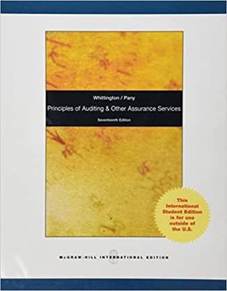 Principles of Auditing and Other Assurance Services
