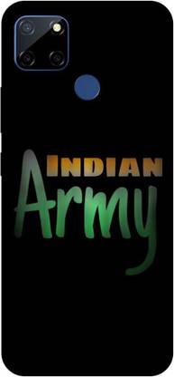 Zaplab Back Cover for Realme Narzo 30A, RMX3171, Indian Army Printed Back Cover