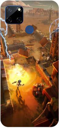 Bluvver Back Cover for Realme C25