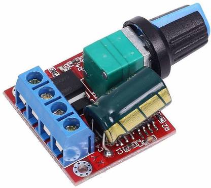 SunRobotics Mini PWM DC Motor Adjustable Speed Controller Ultra small LED dimmer with 3V,6V, 12V, 24V,35V Speed Control Knob works 06 5 A Rotary Dimmer