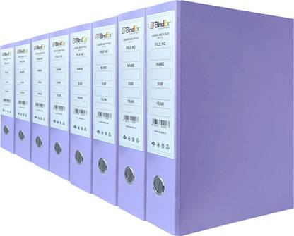 bindex Office Lever Arch Binder Box File Purple Style Documentation File | Folder Cover File | Box Binder Office File | Portfolio File | Envelope File Lever Arch File