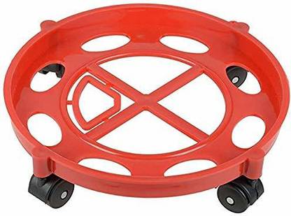 GOLWIN Gas Cylinder Trolley, Gas Trolley,LPG Cylinder Trolley Easily Movable Stand Gas Cylinder Trolley