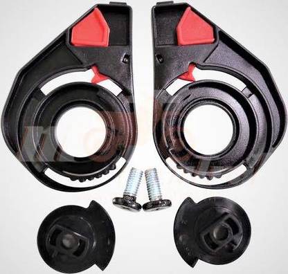 SMK TWISTER SIDE KIT (VISOR MAGNESIUM) Helmet Visor