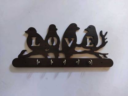 DEVGANGA Wood Key Holder