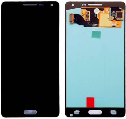 sparewala Super AMOLED Mobile Display for Samsung Galaxy A5 SM-A500G-Black(display glass combo folder)