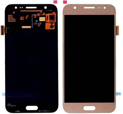 sparewala Super AMOLED Mobile Display for Samsung Galaxy J5-Gold(display glass combo folder)