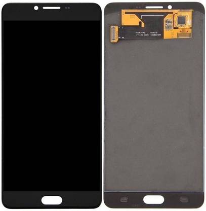 sparewala Super AMOLED Mobile Display for Samsung Galaxy C9 Pro-Black(display glass combo folder)