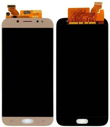 sparewala Super AMOLED Mobile Display for Samsung Galaxy J7 Pro-Gold(display glass combo folder)