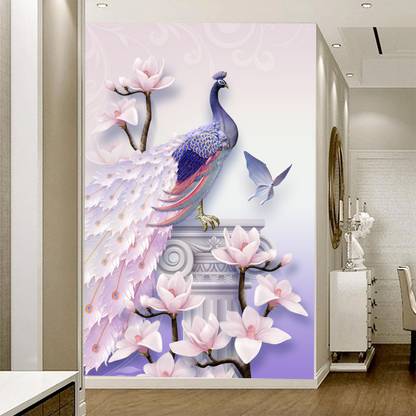 DECOR Production Wall Painting Scenery for Home Decor, Office etc Digital Reprint 56 inch x 20 inch Painting