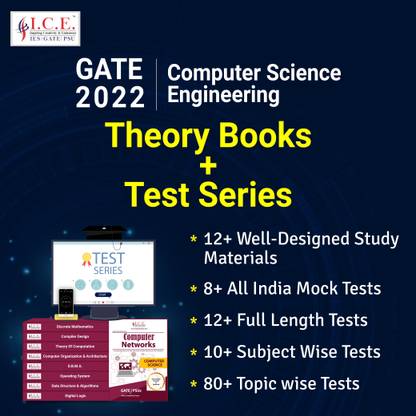 GATE Computer Science(CS) Study Materials 2022 : Exam Preparation Combo (Theory Books- All Subjects +Test Series - Mock Test,Subject Wise Test )