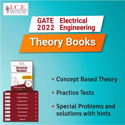 GATE Electrical Engineering Complete Study Materials 2022: Theory Books- All Subjects