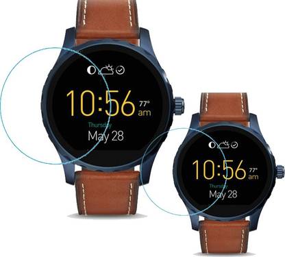 EDOMPLUS Screen Guard for Fossil FTW2106 Q Marshal Smartwatch
