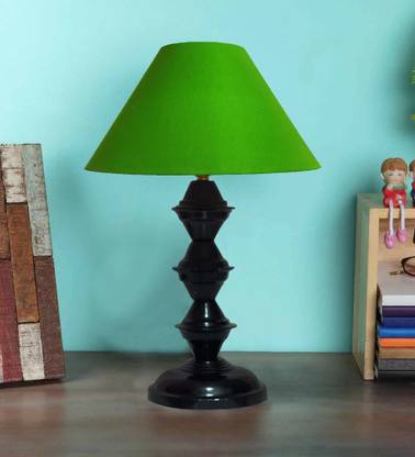 Improvhome 3 Layer Table Lamp with Conical Green Shade Table Lamp