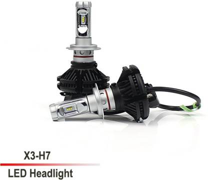 ADDB LED Headlight H7 DC12V Replacement Front Lamp 50W Safety White Light