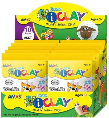 Amos I Clay Assorted - IC15DP10 Art Clay