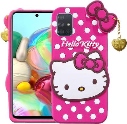 BOZTI Back Cover for Samsung Galaxy A71, Cute Hello Kitty Case