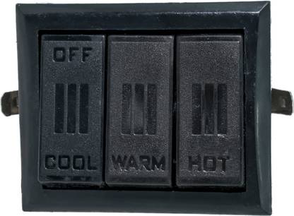 Ovicart Heat Convector Heater Switch Black Pack of 1 … Electronic Components Electronic Hobby Kit