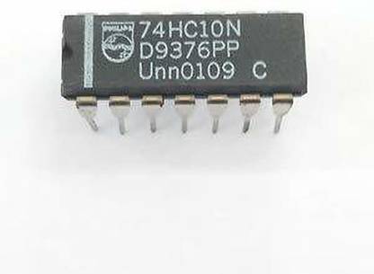 Ihc 7410 / 74HC10N IC Triple 3 input NAND gate IC (PACK OF 10) Electronic Components Electronic Hobby Kit
