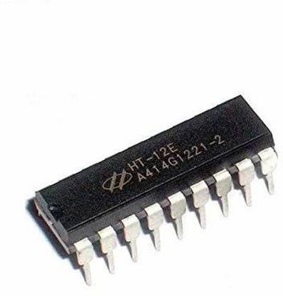 Ihc HT12E Encoder, 2/12 Series, CMOS, 2.4 V to 12 V, DIP-18 (PACK OF 5) Motor Control Electronic Hobby Kit