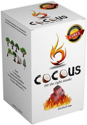 VibeX ™ XXX-567-Shisha Coconut Coal For hookah-18 Charcoal Cubes Hookah Charcoals