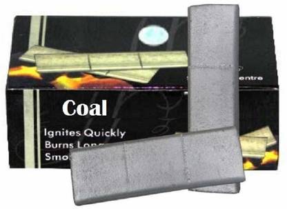 VibeX ™ VXI-1089-Smokeless Charcoal - Multipurpose Hookah Charcoal-15 Charcoal Bricks Hookah Charcoals