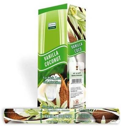 Darshan Vanilla Coconut Incense Stick Vanilla